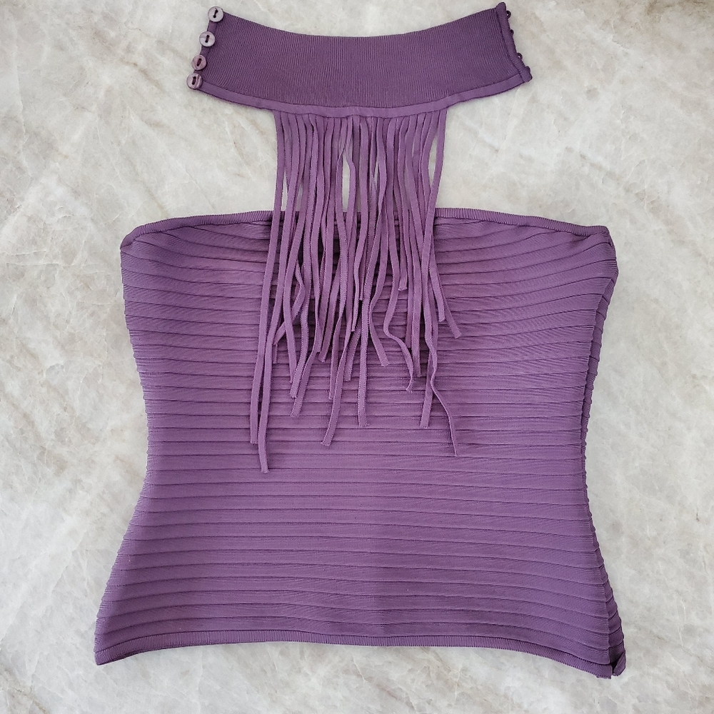 RARE NWOT Herve Leger bustier top & chocker set - Picture 2 of 11